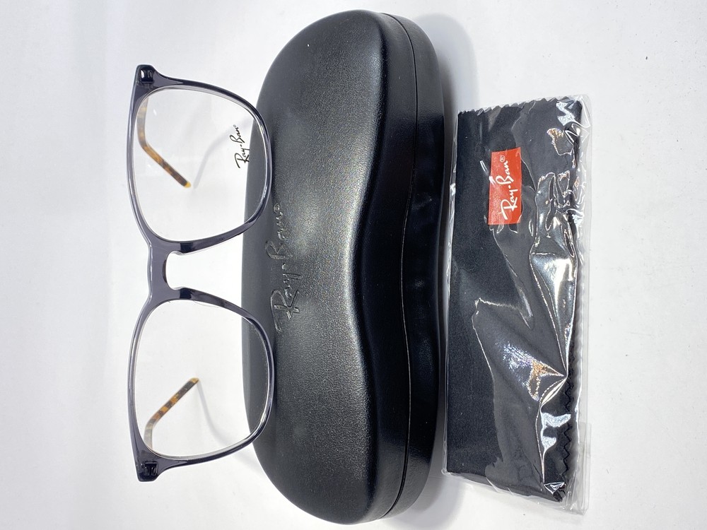 Ray-Ban Optics Transparent Grey/Havana Eyeglasses Frames 54-18-150 RB5387F New