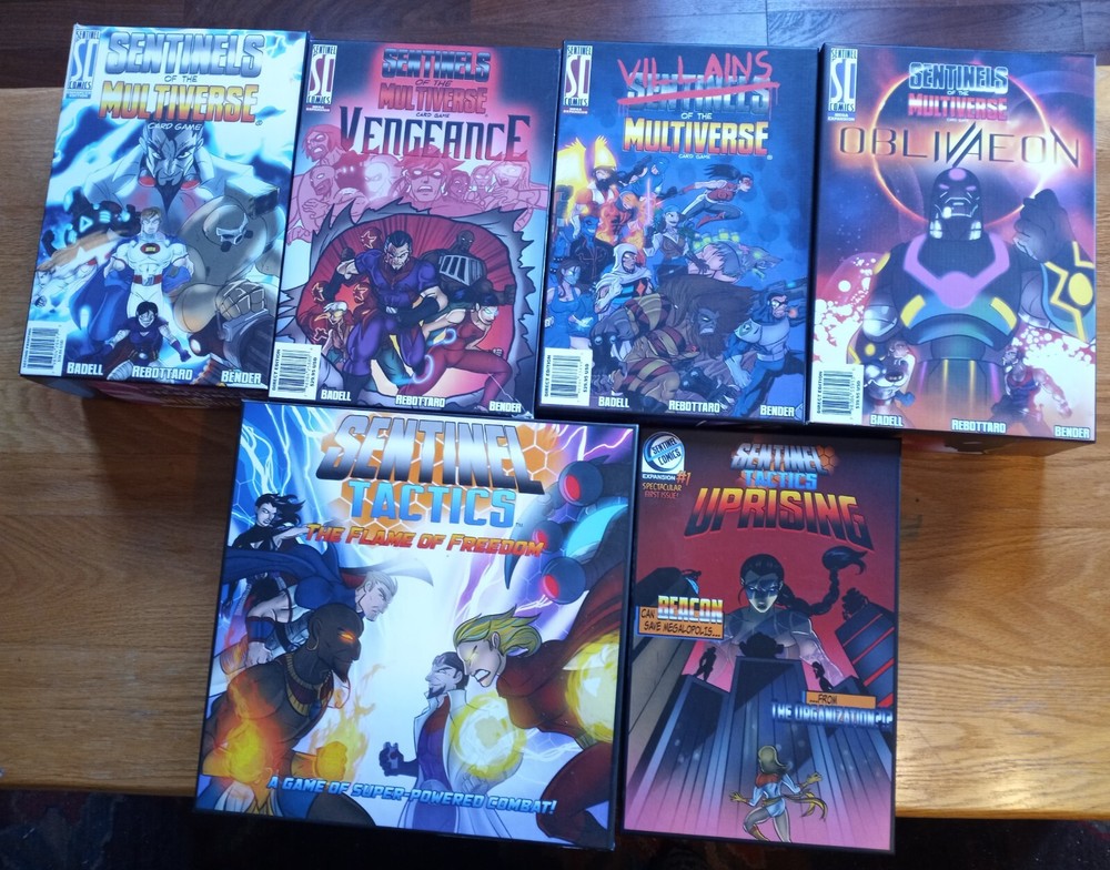 Explore 6 Sentinels Of The Multiverse Games Including Vengeance And Villains Uprising