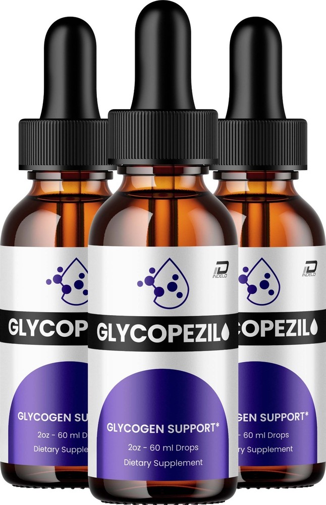 (3 Pack) Glycopezil Liquid Drops – Glycopezil Drops Extra Strength Natural Blend