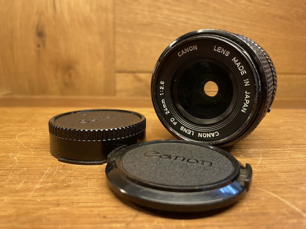 *Exc+5* Canon New FD NFD 24mm F/2.8 Wide Angle Lens From Japan #R5-54A