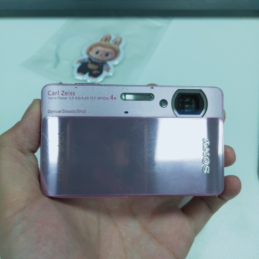 Sony Cyber-Shot DSC-TX5 10.2MP 4x Zoom Digital Camera in Rare Pink Color English Version