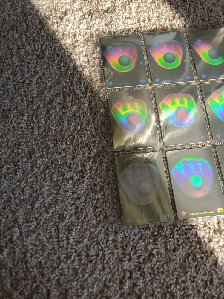 Upper Deck 1991 MLB Team Logo Holograms - SEE PHOTOS