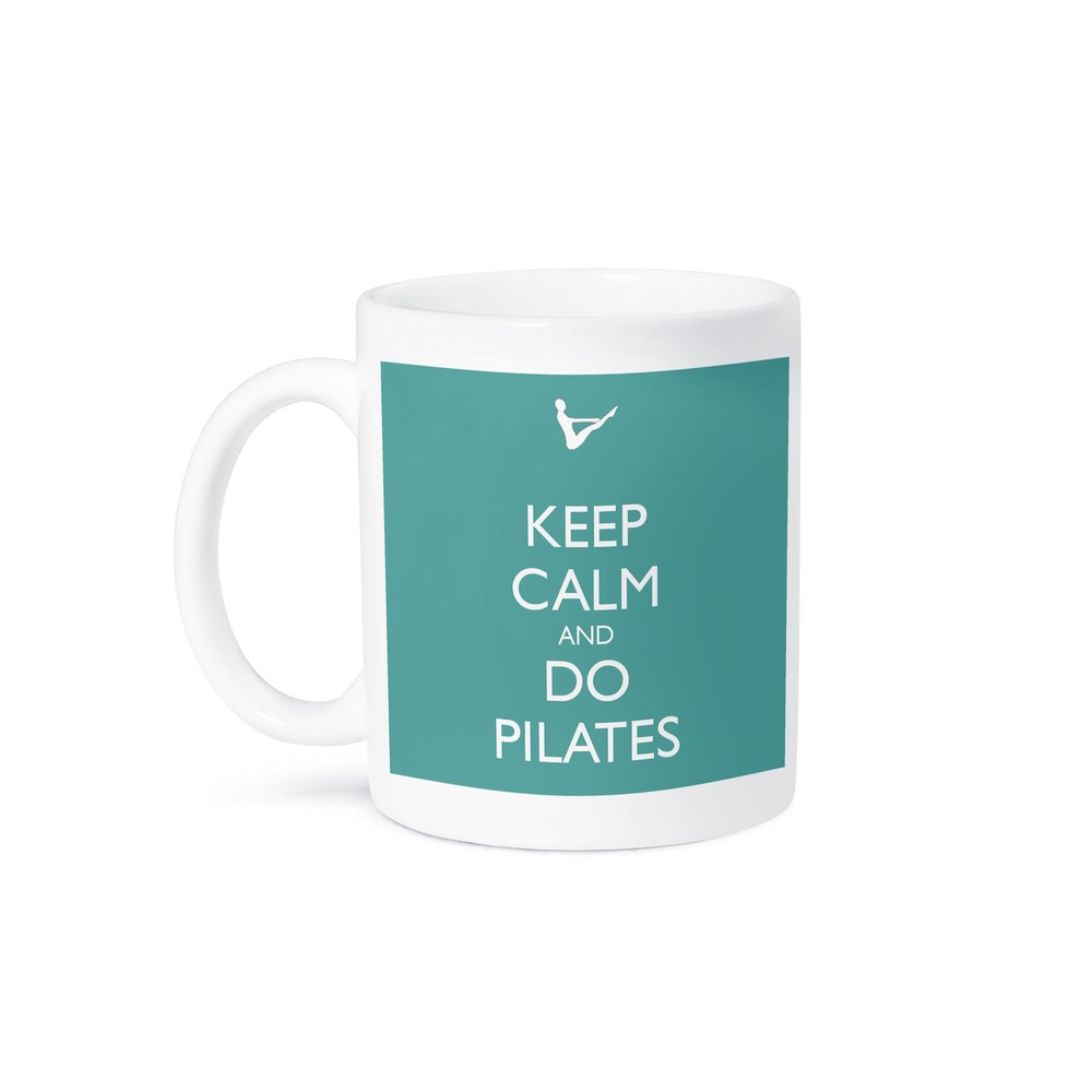 Keep calm and do pilates with this 3dRose mug