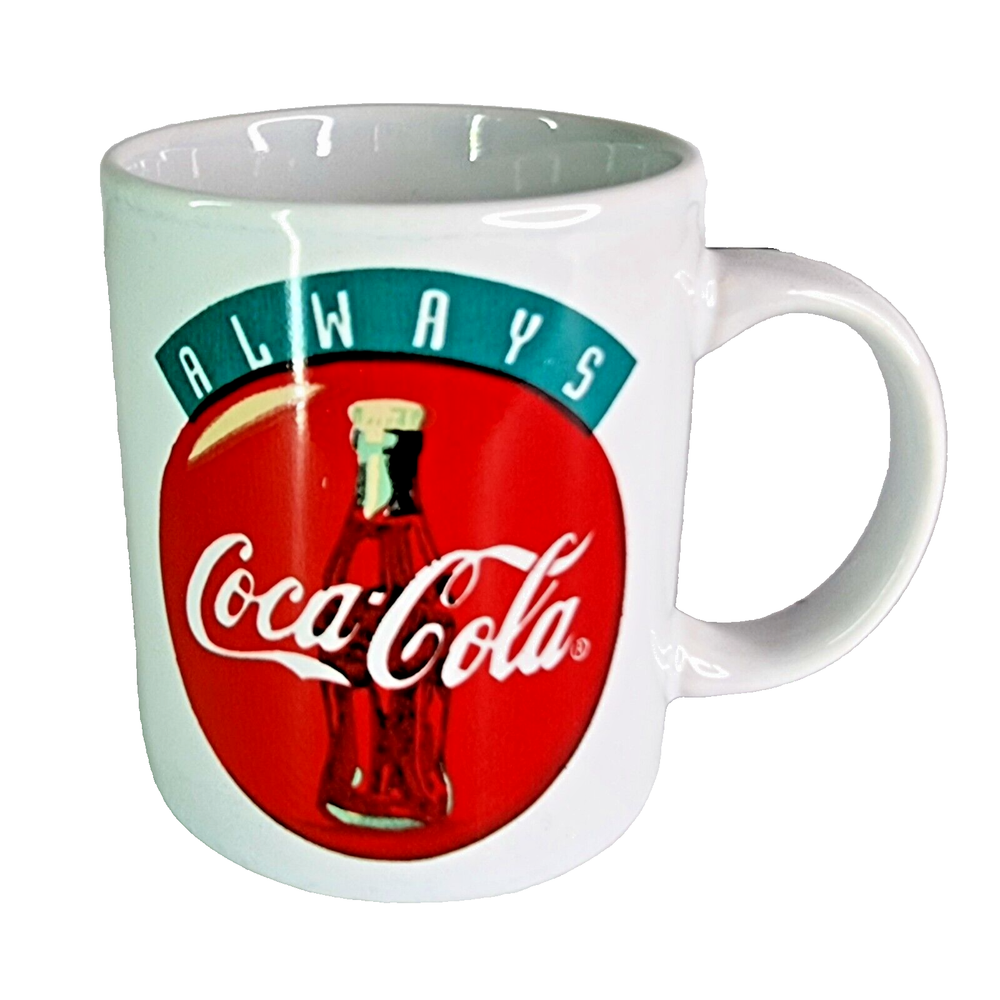 Taza de té de café de cerámica Always Coca-Cola 1999 de colección