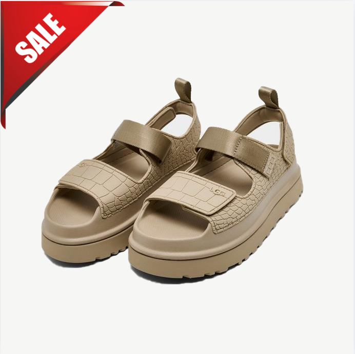 FLASH SALE!!! UGG Women's Goldenglow Sandals Sea Salt US Size FREESHIPPING in US-image