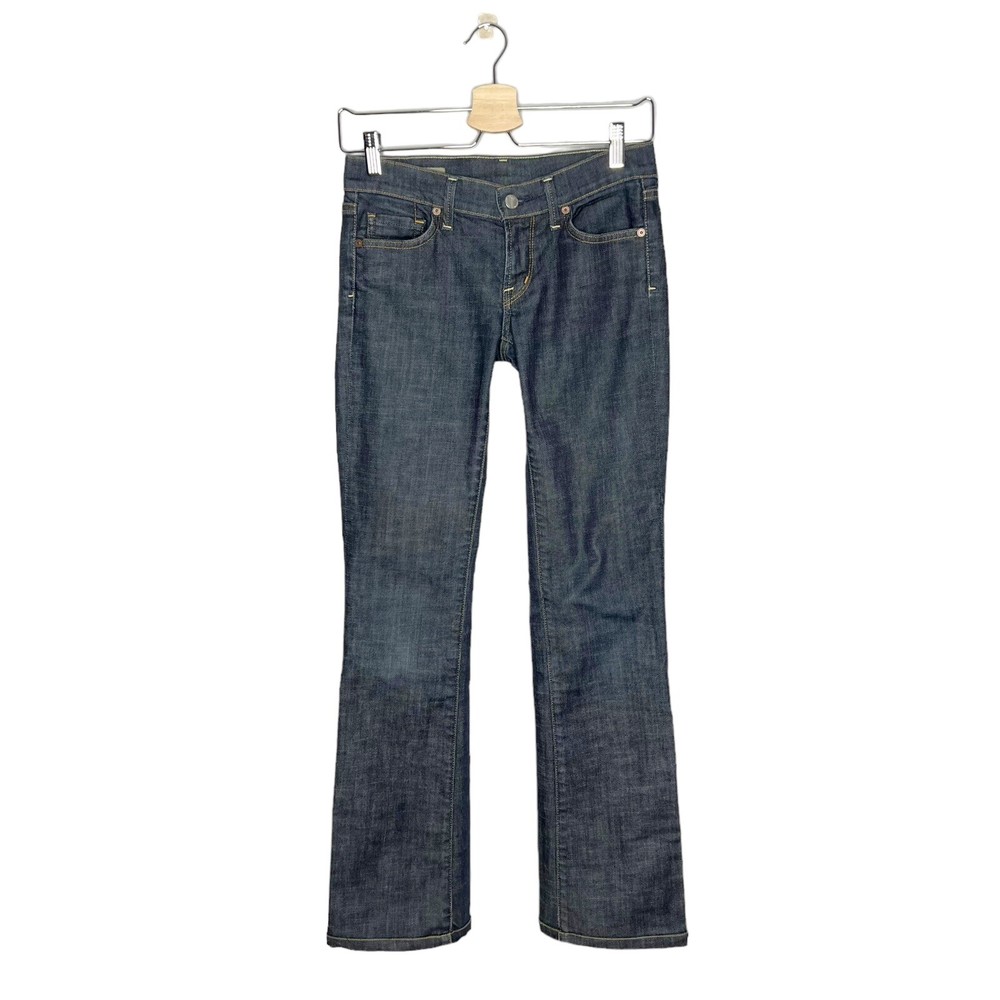 Citizens of Humanity Crochet H #234 Low Rise Bootcut Y2K Dark Wash Jeans Size 25 Vintage 2000s Style