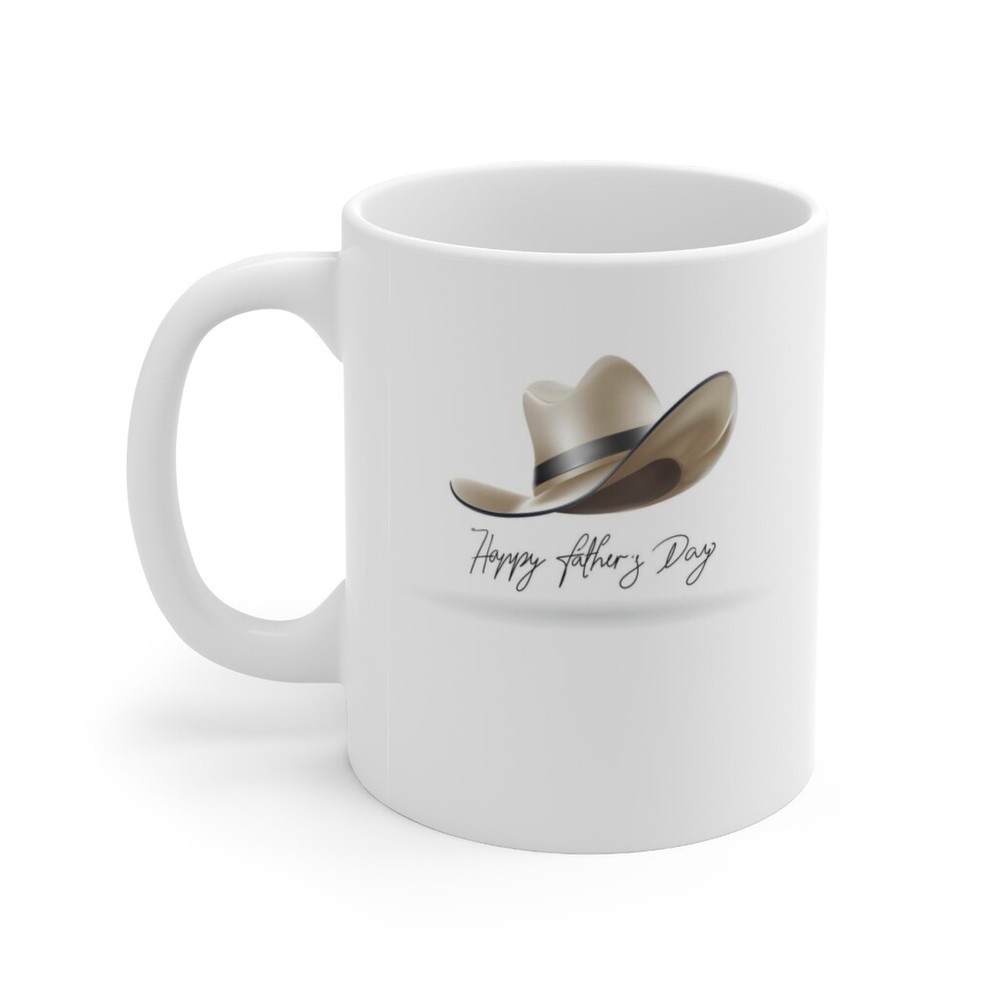 Fathers Day Gift, Dad Gift, Cowboy Hat Coffee Mug.-image