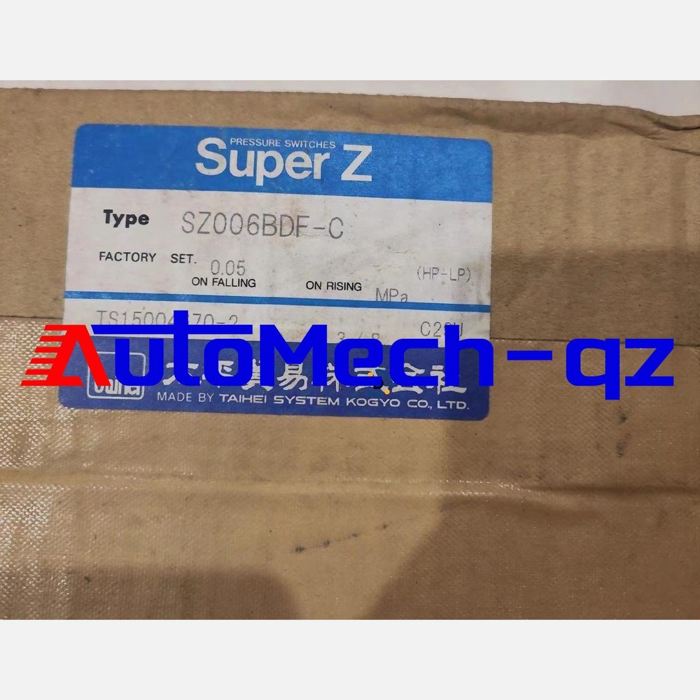 New SZ006BDF-C Pressure Switch