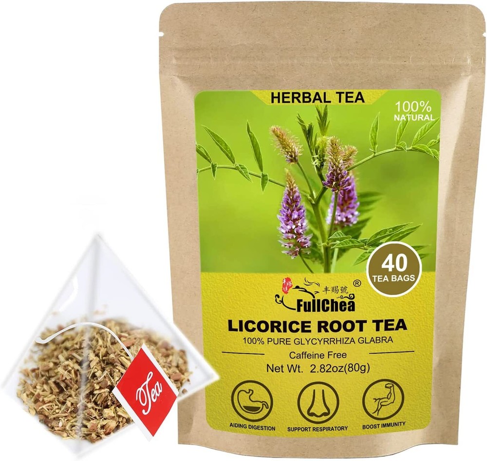 Teabags 2g/bag Licorice Root Herbal Tea Organic Licorice Root Tea Bags 40