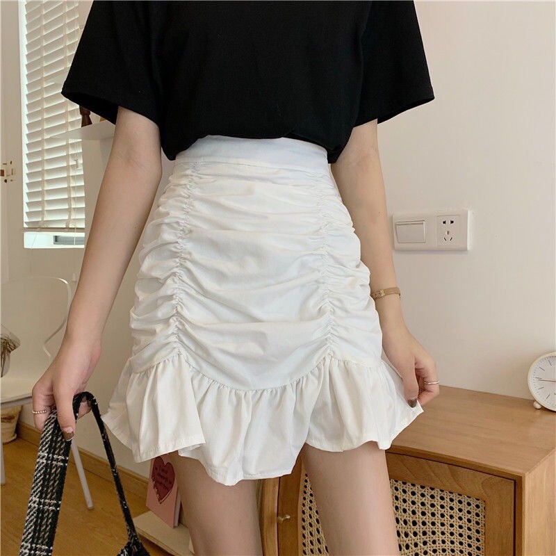 Women's Solid A-line Summer Mini Skirts for Every Occasion