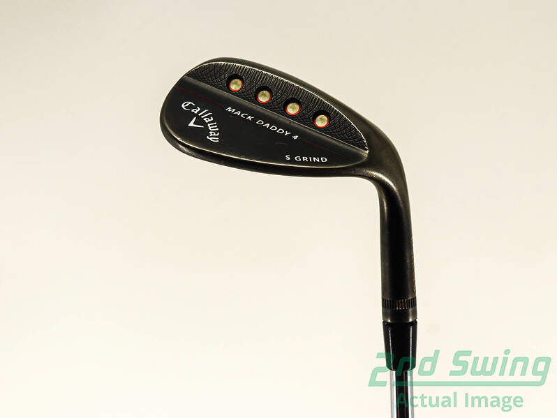 Callaway Mack Daddy 4 Black Wedge 60° Lob LW Stiff Steel Right Hand 34.75in