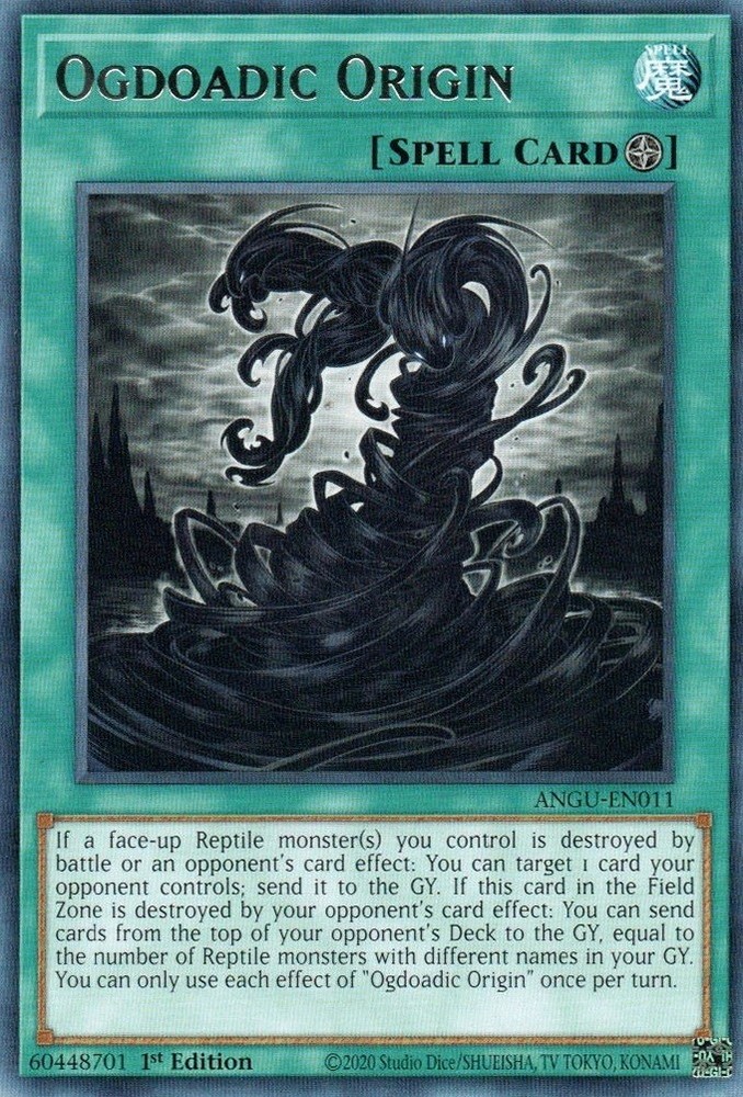 Ogdoadic Origin - ANGU-EN011 - Rare - 1st Edition - Moderately Played