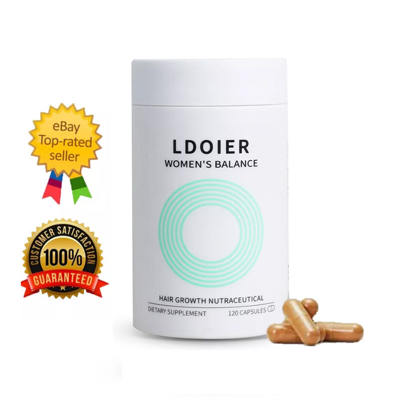 120 Capsules Women's Balance Hair Growth Supplements , Ages 45 and up