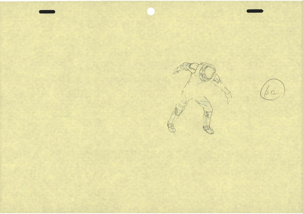 G.I. Joe Resolute Production Animation Cel Drawing 2009 D-008