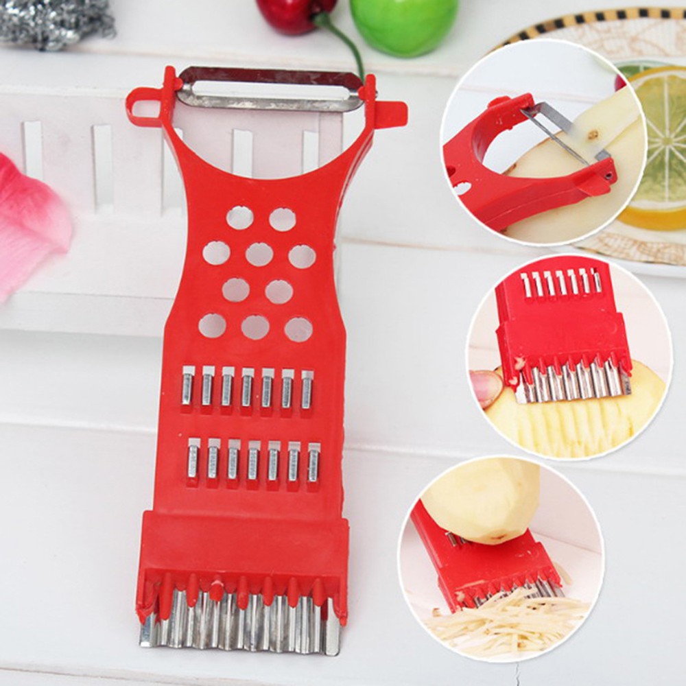 1*Home kitchen tools vegetable fruit potato peeler parer julienne cutter slY*a5