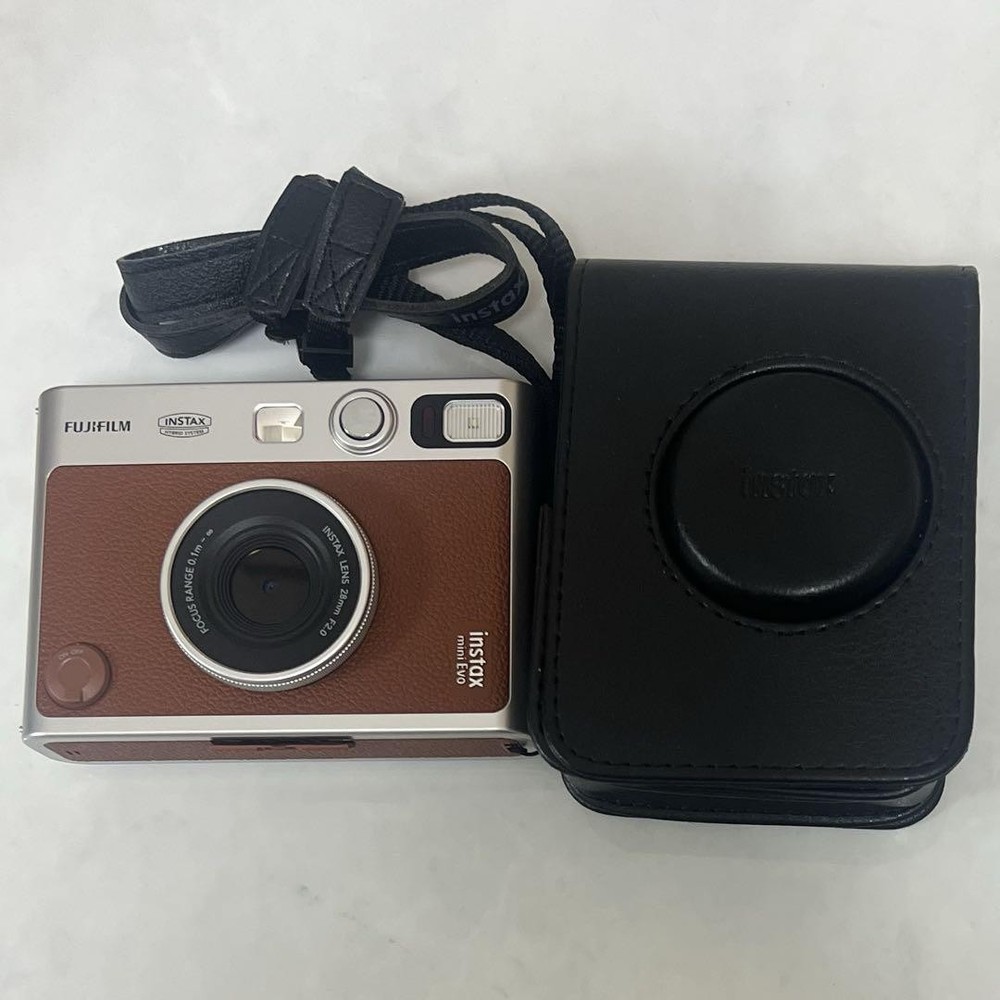 Fujifilm Instax Mini Evo Camera Case in Black with USB-C Port