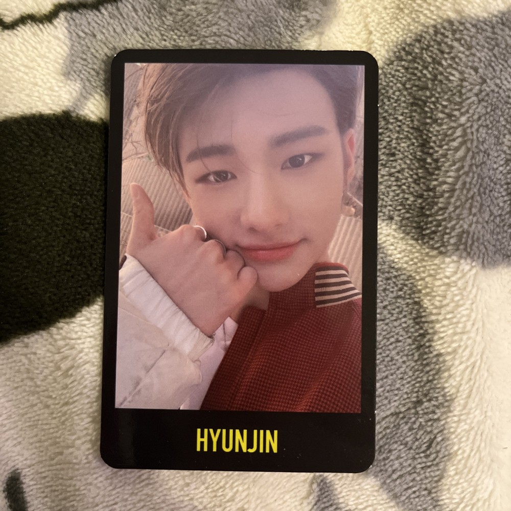 Tarjeta fotográfica álbum oficial Miroh PC Kpop SKZ Stray Kids HWANG HYUNJIN