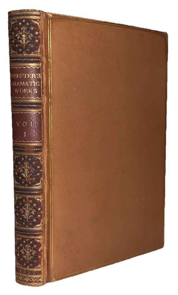 1857, FINELY BOUND by RIVIERE & SONS, THE DRAMATIC WORKS OF JOHN WEBSTER
