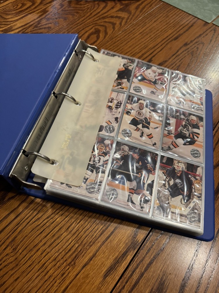 1991-92 Pro Set Platinum Hockey – HUGE Binder Collection - Stars, All-Stars,