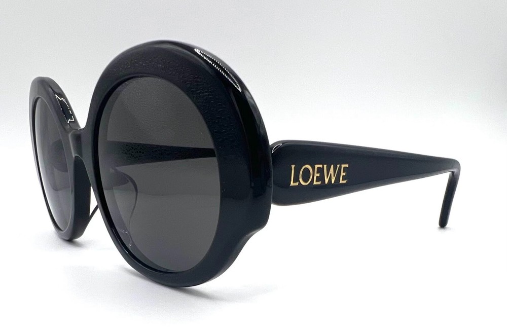 LOEWE LW40135F LW 40135F 01A Black Sunglasses 54-21-140