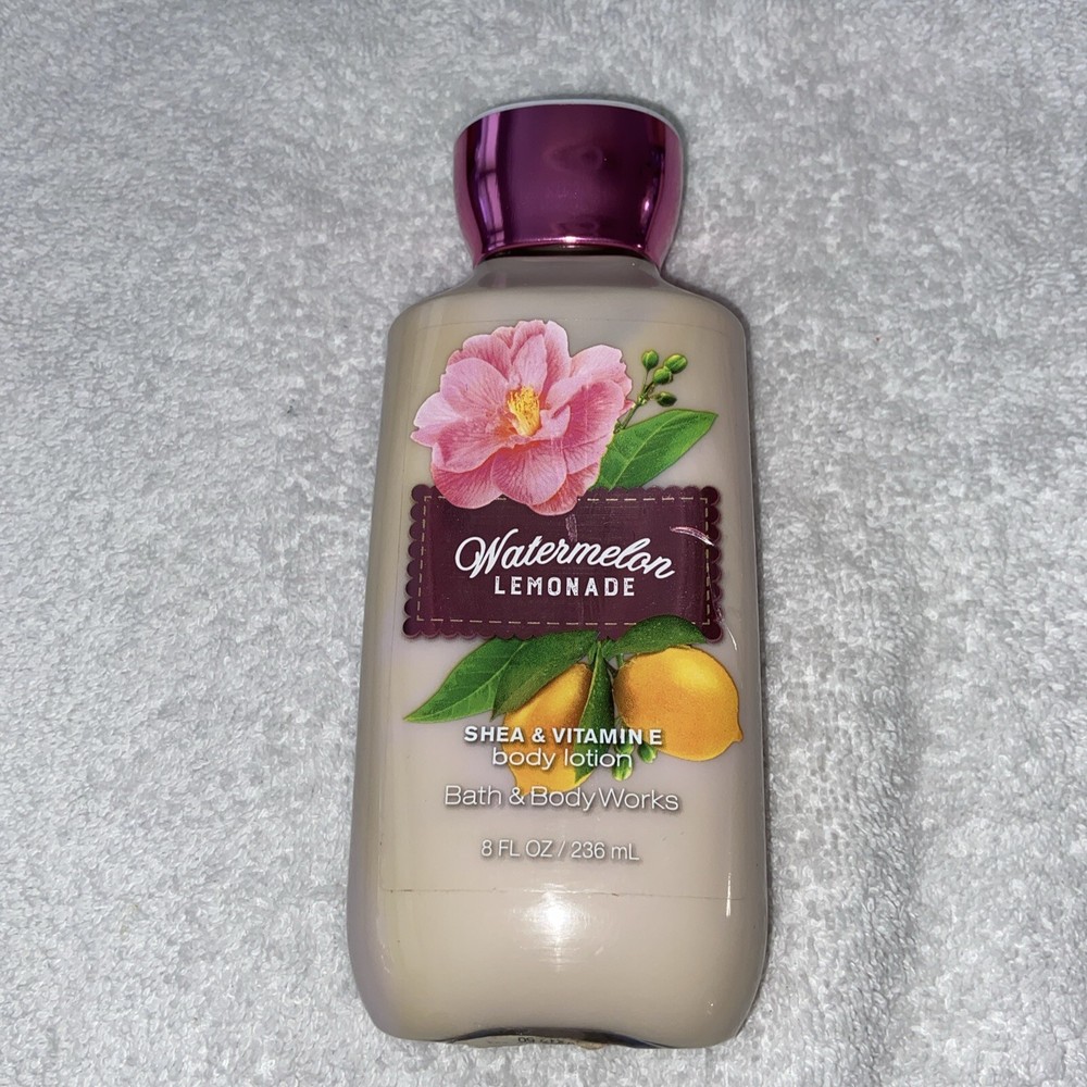 Bath & Body Works Watermelon Lemonade Body Lotion Shea & Vitamin E 8 oz