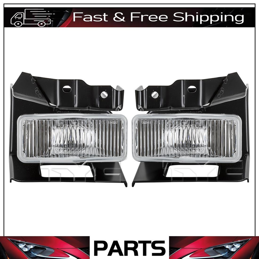 Left Right Fog Light Assembly 2PCS for Ford Explorer 1995-98 TYC_LP