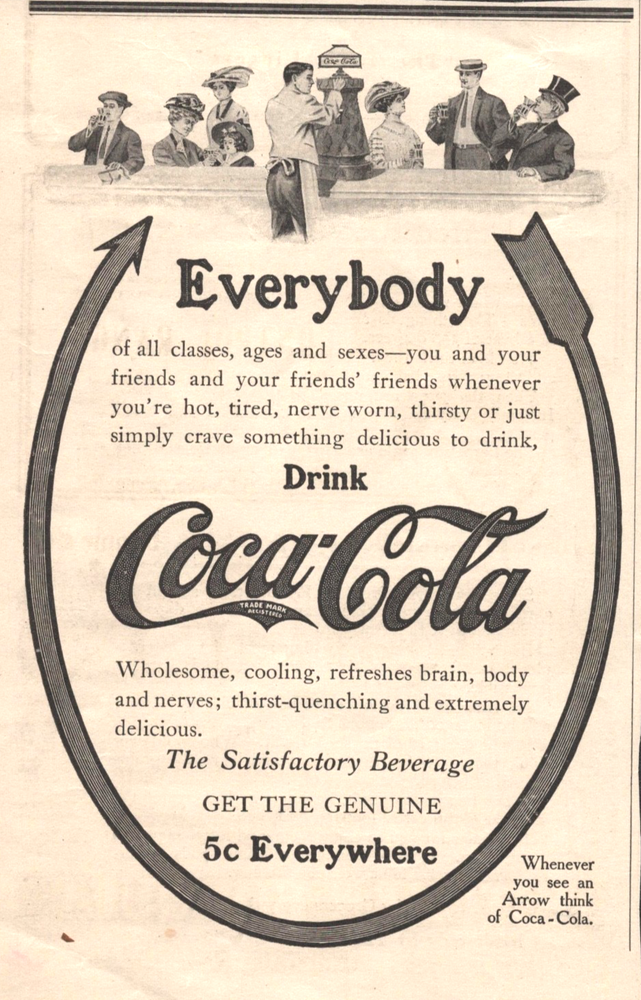1909 COCA-COLA SODA POP antique 5