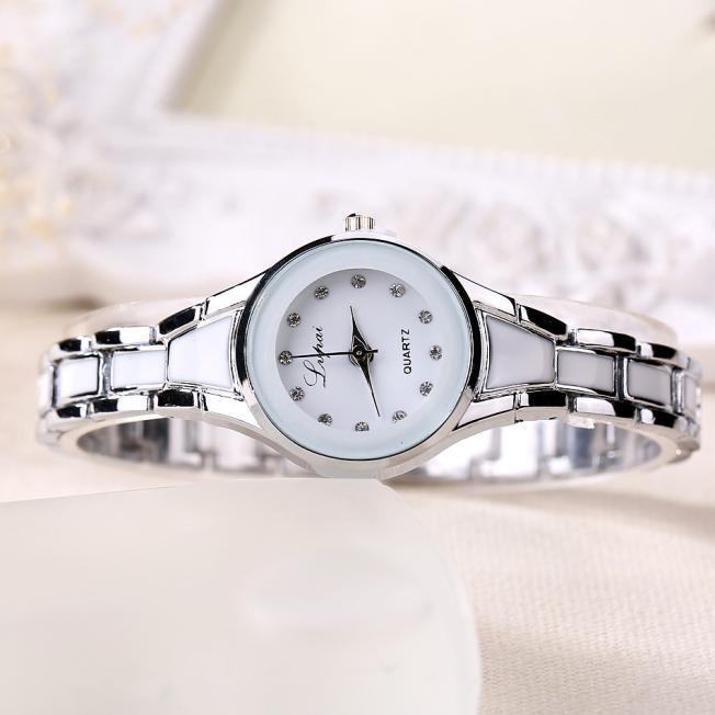 LVPAI Women's Luxury Stainless Steel Dress Watch Bracelet for Fashionable Style