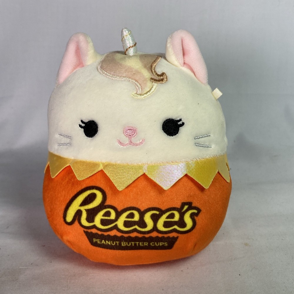 Squishmallows Reeses Tovinda Caticorn 5in Halloween Plush Toy Hershey 2022