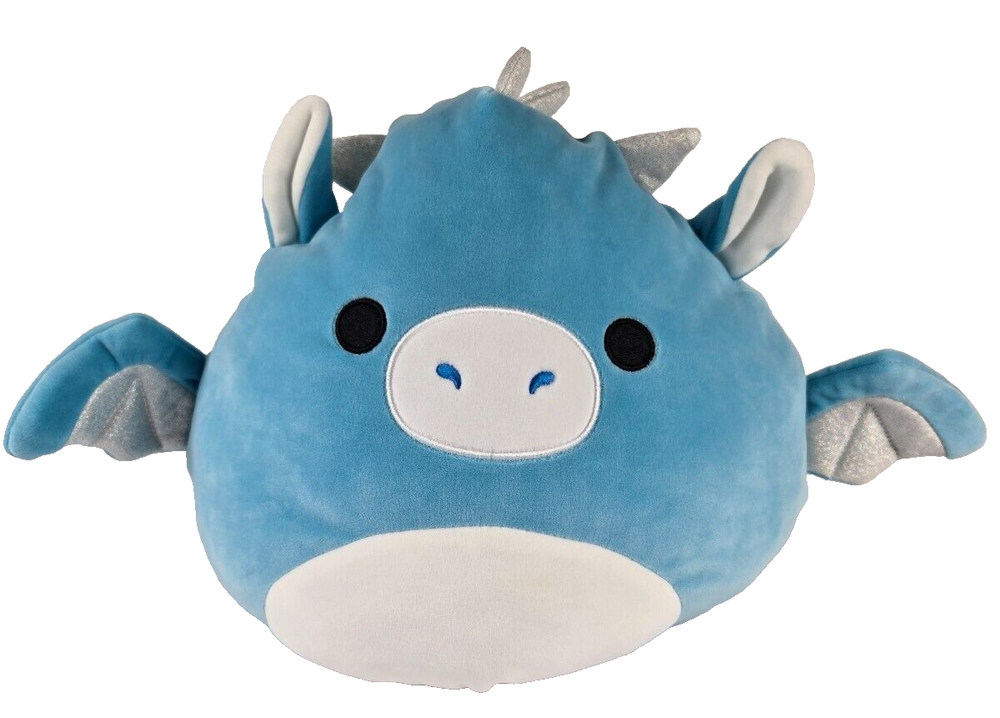 Squishmallow Flip A Mallow Devin Dragon/ Esmeralda Unicorn Plush 12