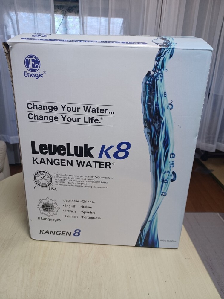 ENAGIC LEVELUK K8 A26-00 KANGEN ALKALINE WATER FILTER MASCHINE  F/S