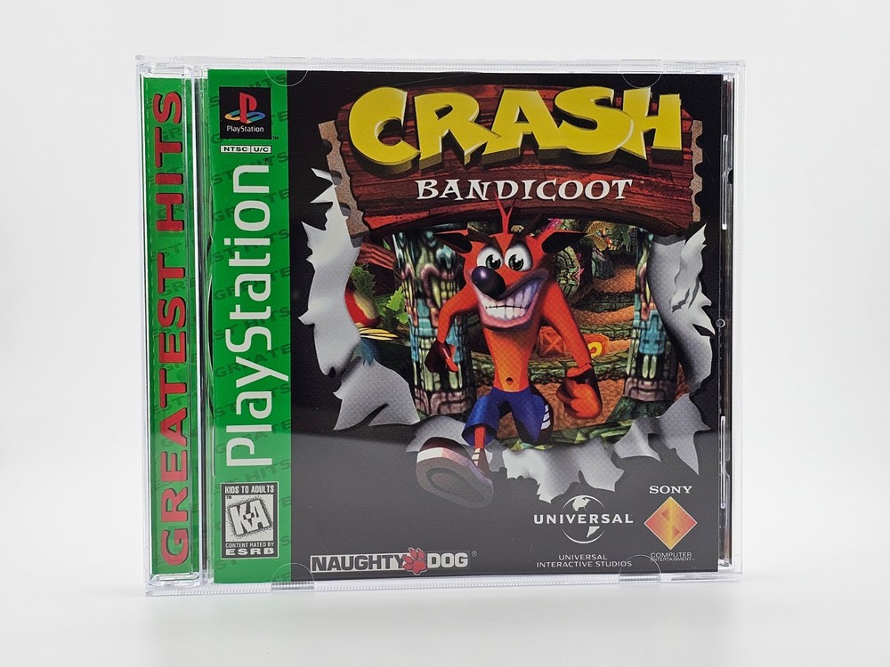Sony Playstation 1 PS1 Crash Bandicoot CIB Cleaned & Tested