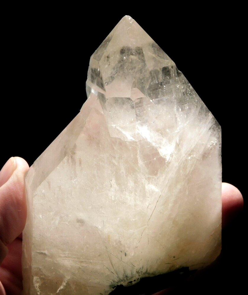 Larger! Semi Translucent CITRINE CATHEDRAL LEMURIAN Crystal Cluster Brazil 533gr