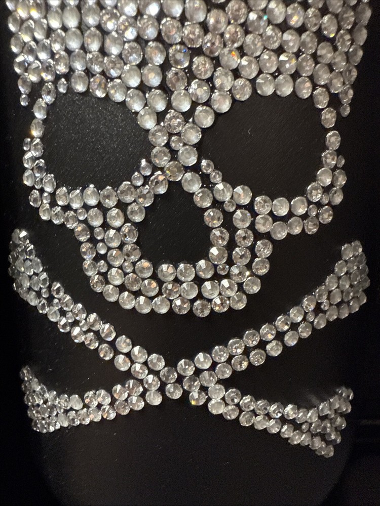 HYDRAPEAK 40oz Skull Bling Black Tumbler Limited Edition New in Box