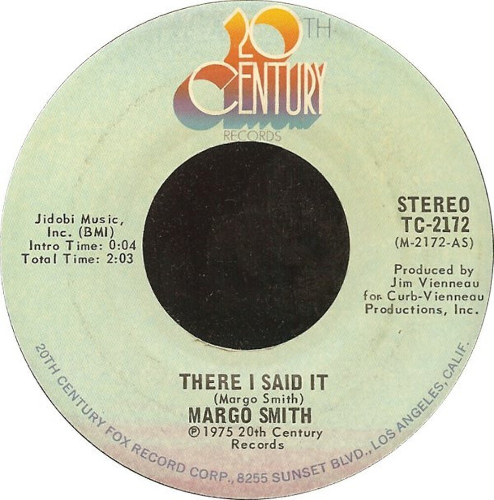 Margo Smith - There I Said It (7