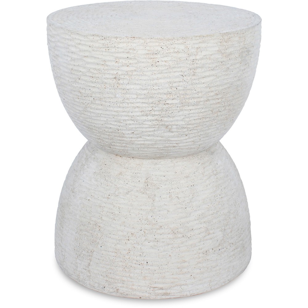 Ren Wil Chayton 15-inch Volcanic Rock Table in Natural Finish