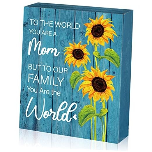Christmas Mom Gift To The World You Are a Mom But to Our Family You Are The
