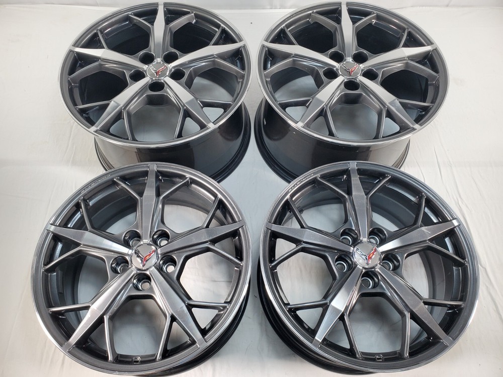 OEM 2020-2024 Chevrolet Corvette C8 Trident Stingray Wheels Rims 19