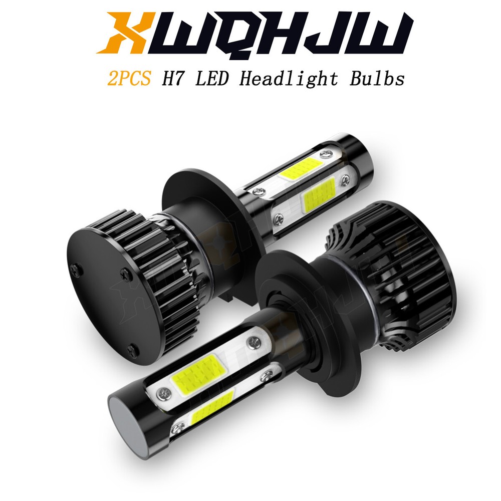 For Lincoln Town Car 2003-2009 2010 2011 2x LED Low Light Headlights 6000K