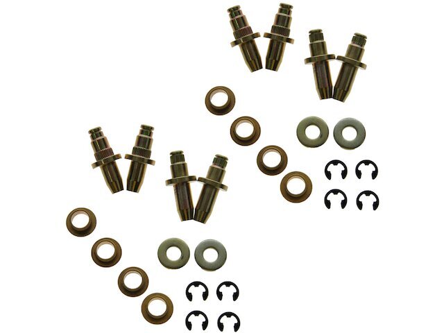 Front Door Hinge Pin and Bushing Kit fits Silverado 3500 Classic 2007 68WYWP