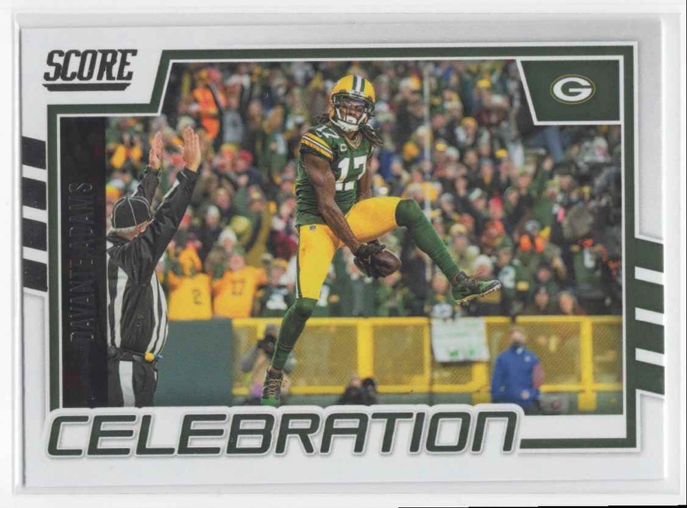 2022 Score Celebration * Davante Adams Green Bay Packers #C-DA