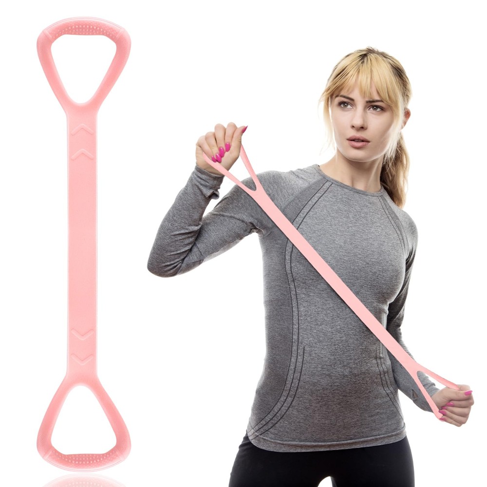 Figure 8 Resistance Band for Back, Arm, and Shoulder Stretching Workouts