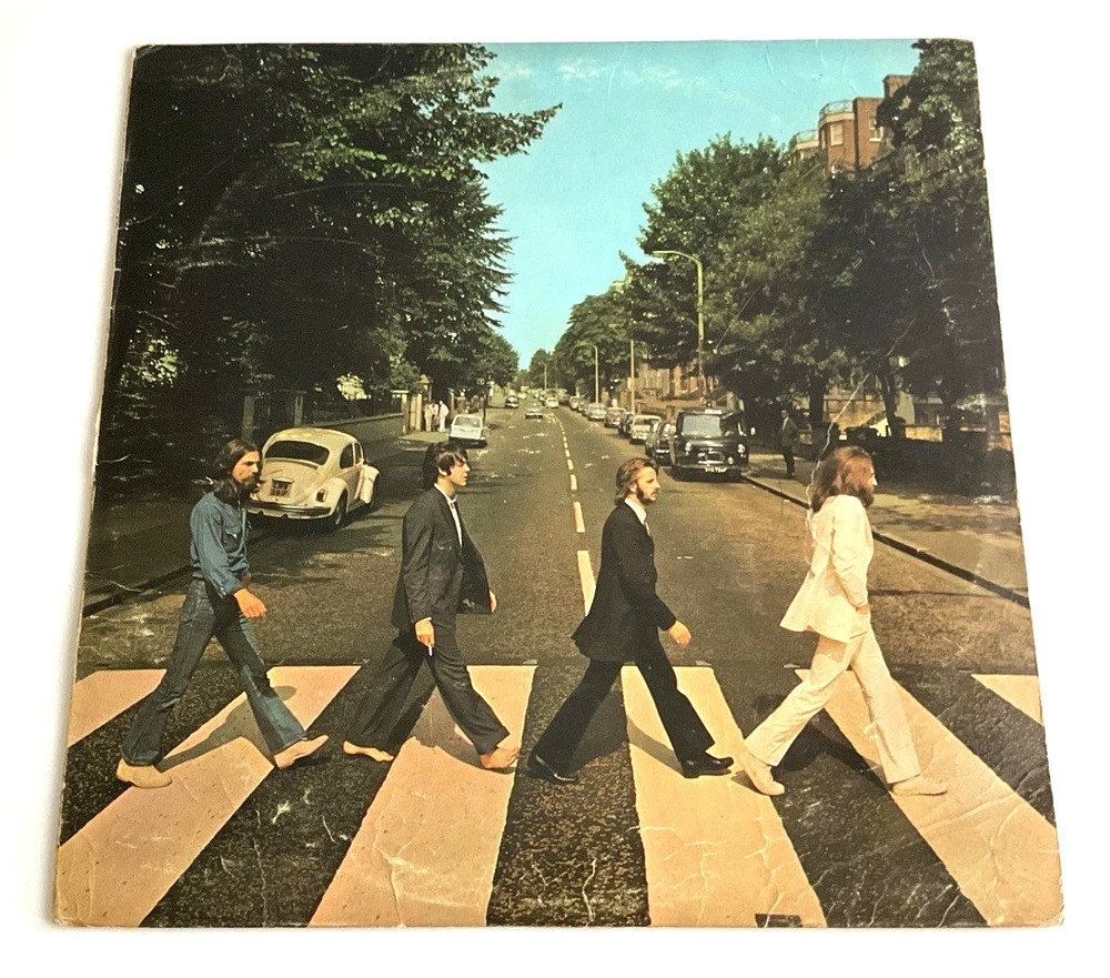 The Beatles Abbey Road Apple Label Stereo Jacksonville Pressing Vinyl LP Record