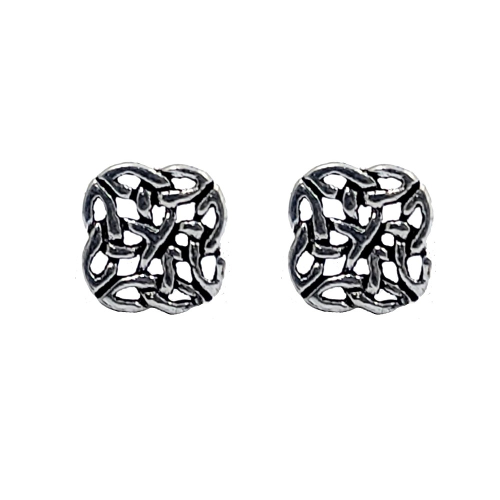 Celtic Knot 925 Silver Earrings Celestial Graduation Gift Jewelry