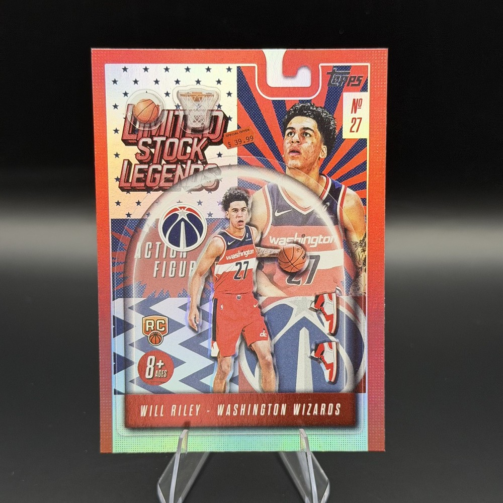 2025-26 Topps - Limited Stock Legends Will Riley #NS-21 (RC) Target Exclusive