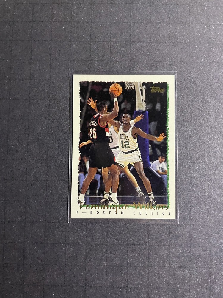 1994-95 Topps Dominique Wilkins Card #290 - Boston Celtics
