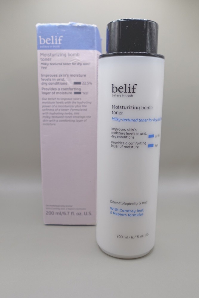 Belif Moisturizing Bomb Hydrating Toner for Deep Nourishment
