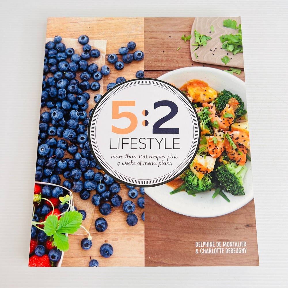 The 5:2 Lifestyle Cookbook Paperback Book Weight Loss Fasting Dieting Diet Cook