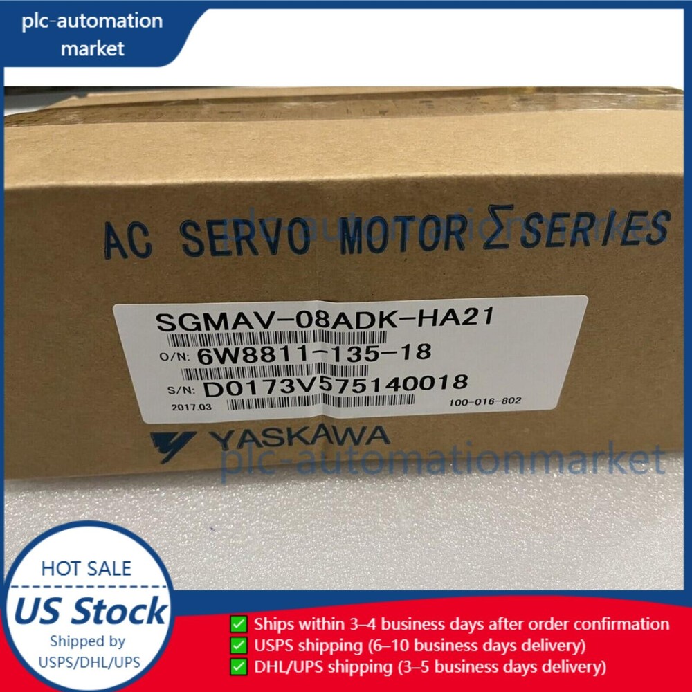 1PC New Yaskawa SGMAV-08ADK-HA21 Servo Driver In Box Expedited Shipping