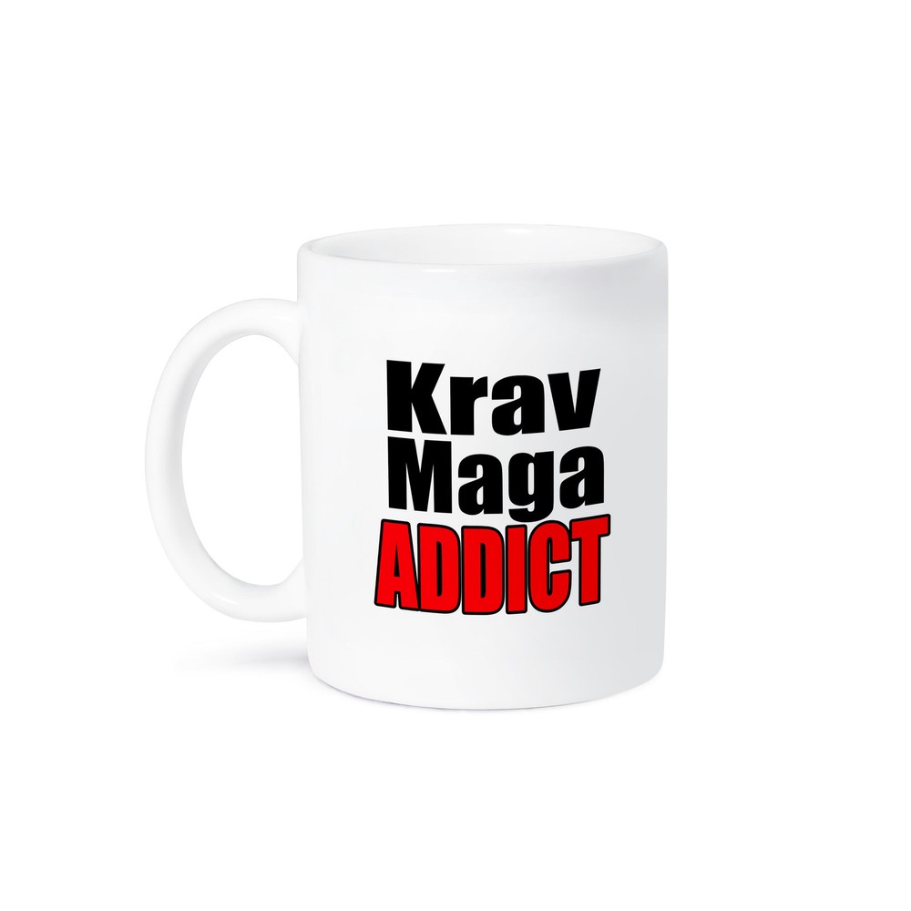 3dRose Krav Maga Addict Coffee Mug for Martial Arts Fans